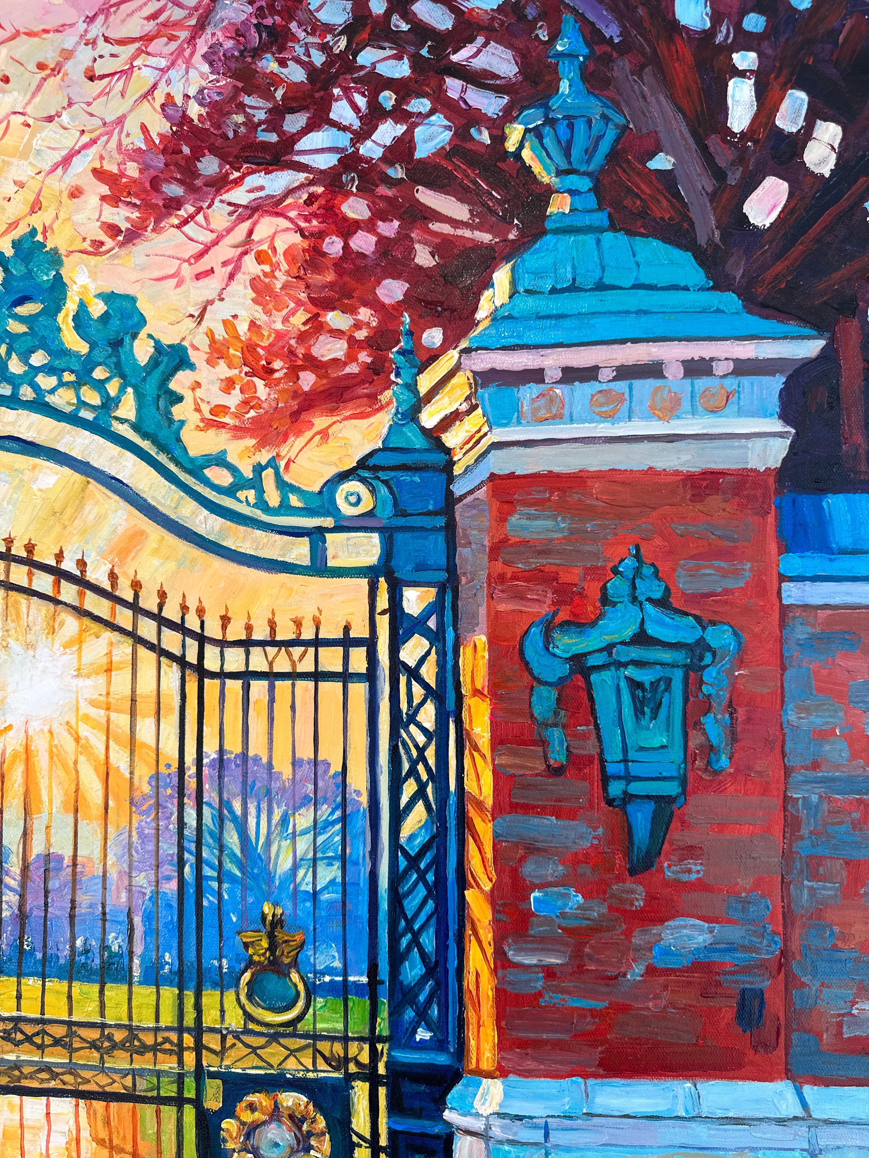 Trust in Dreams for in them is hidden the gate by K.Husslein Impasto Painting For Sale 6