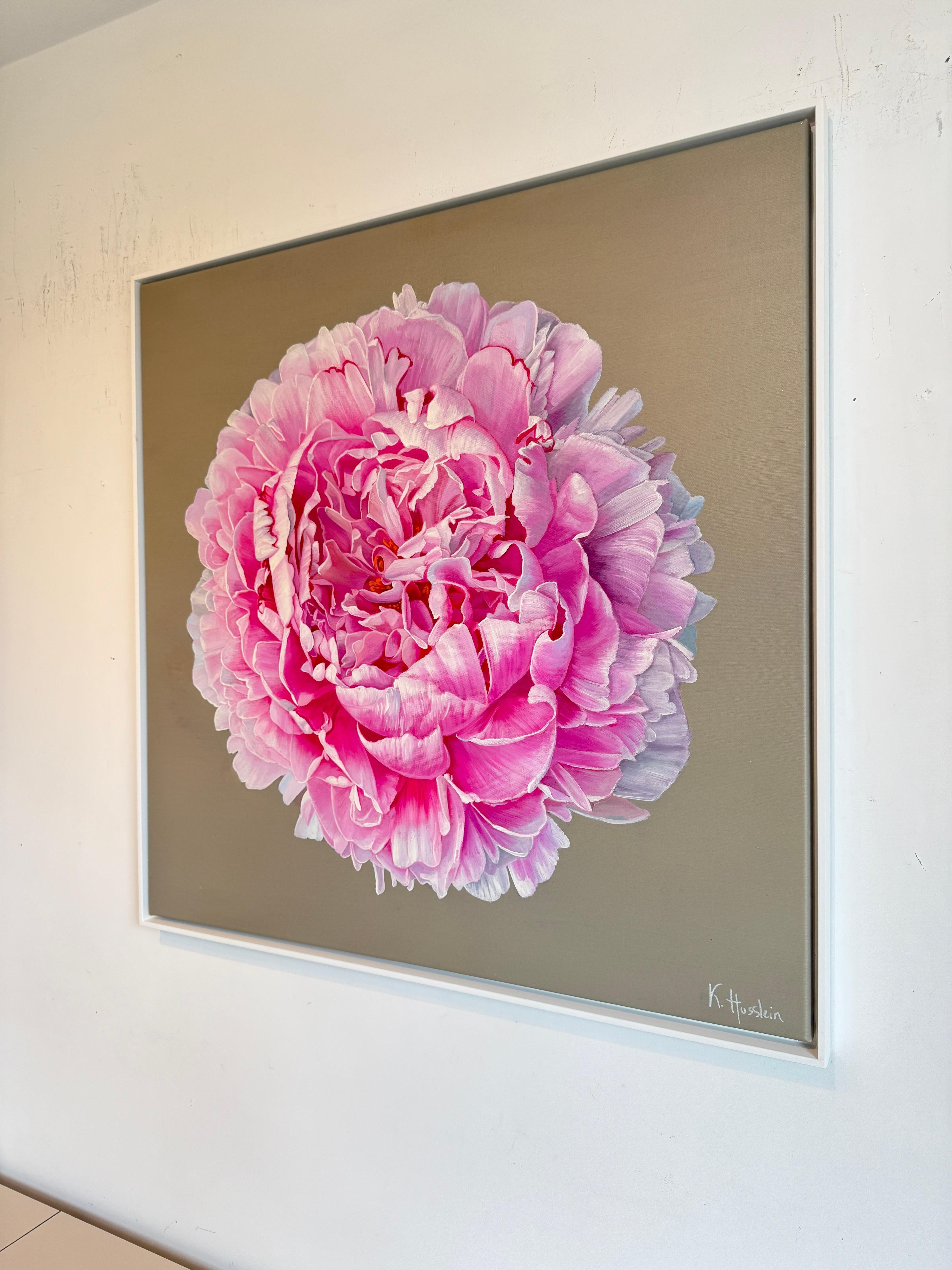 Aimable avec un amour qui était plus que l'amour - K Husslein Flower Still life en vente 5