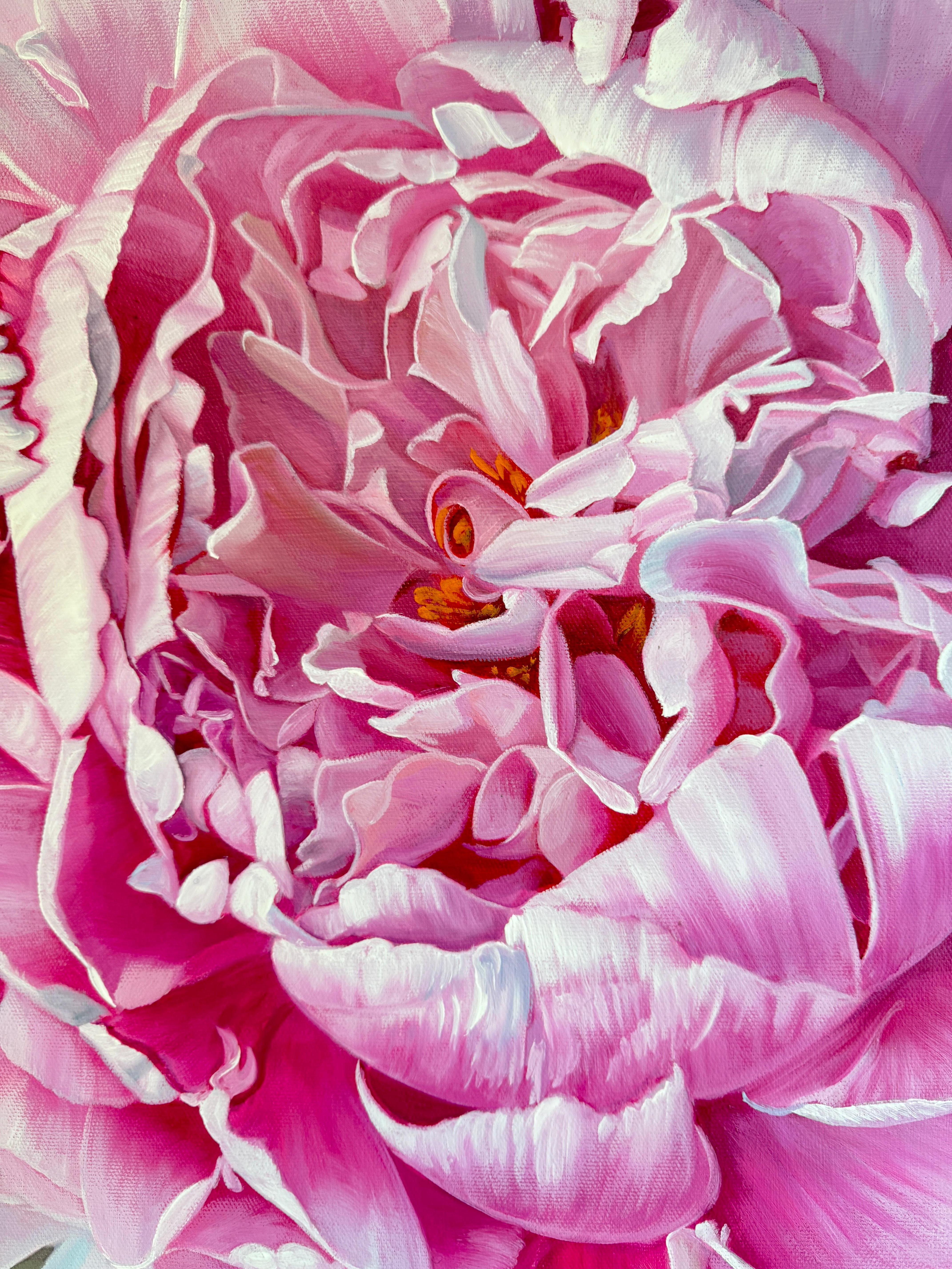 Aimable avec un amour qui était plus que l'amour - K Husslein Flower Still life en vente 7