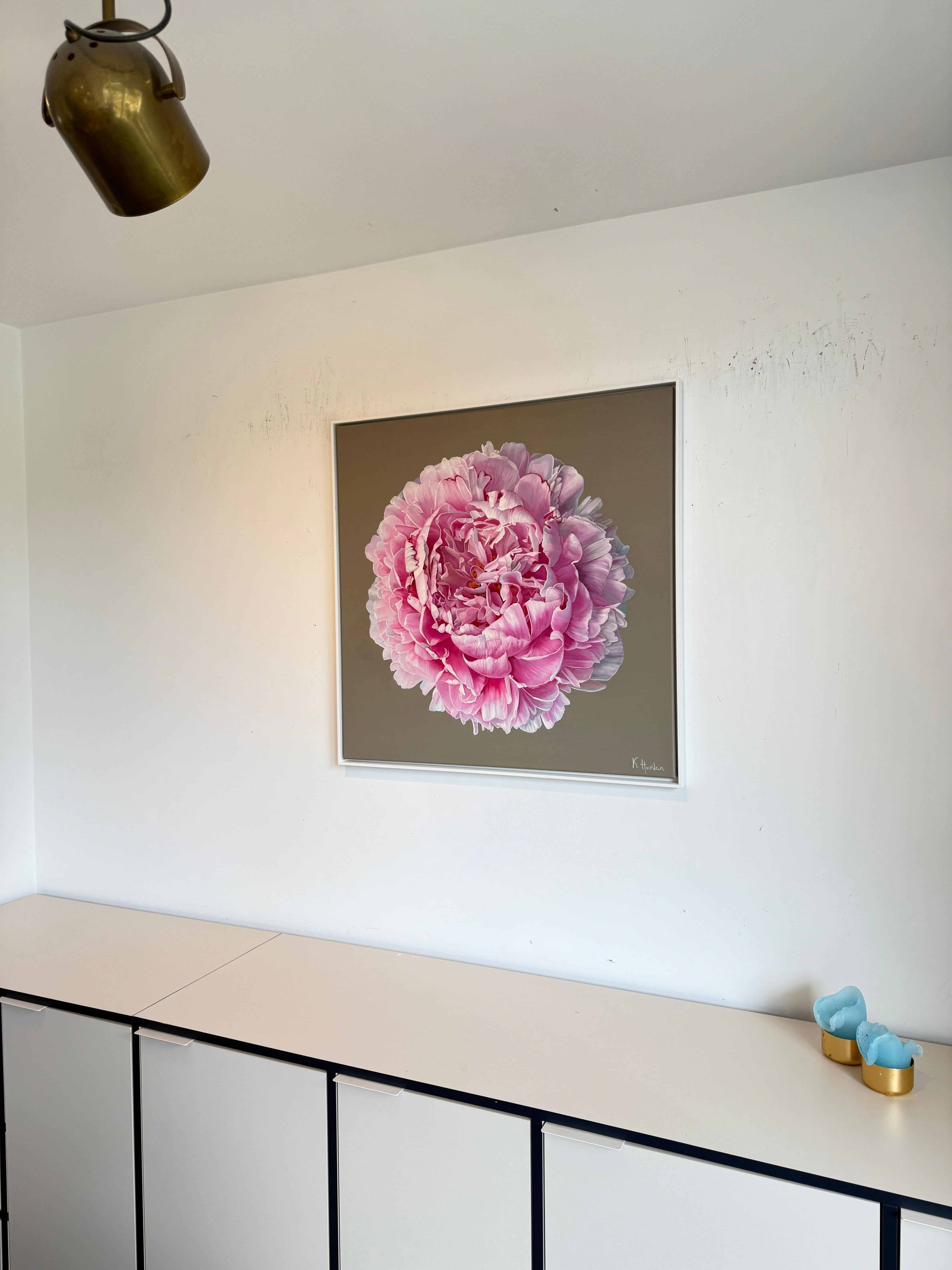 Aimable avec un amour qui était plus que l'amour - K Husslein Flower Still life en vente 8