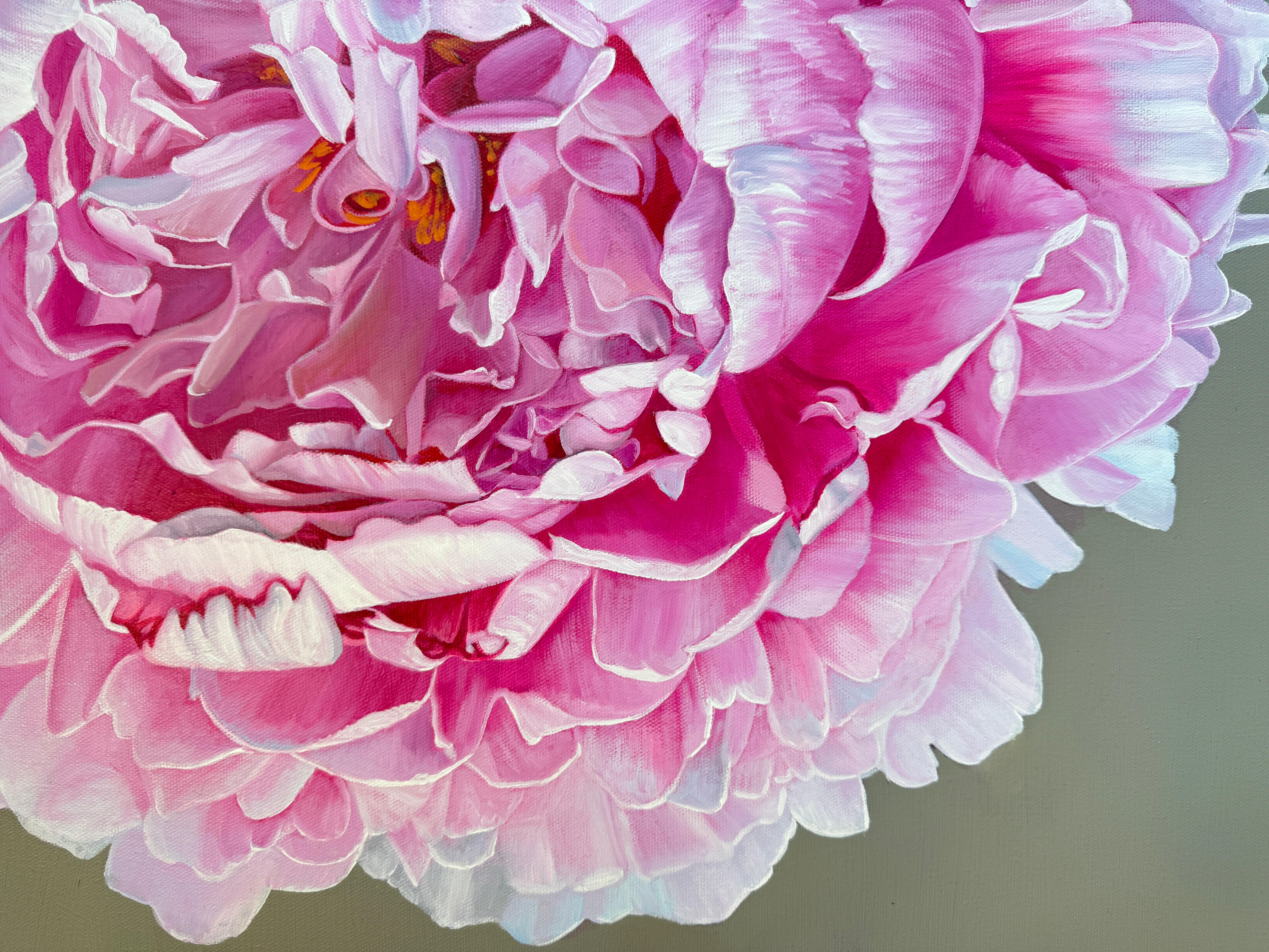 Aimable avec un amour qui était plus que l'amour - K Husslein Flower Still life en vente 9