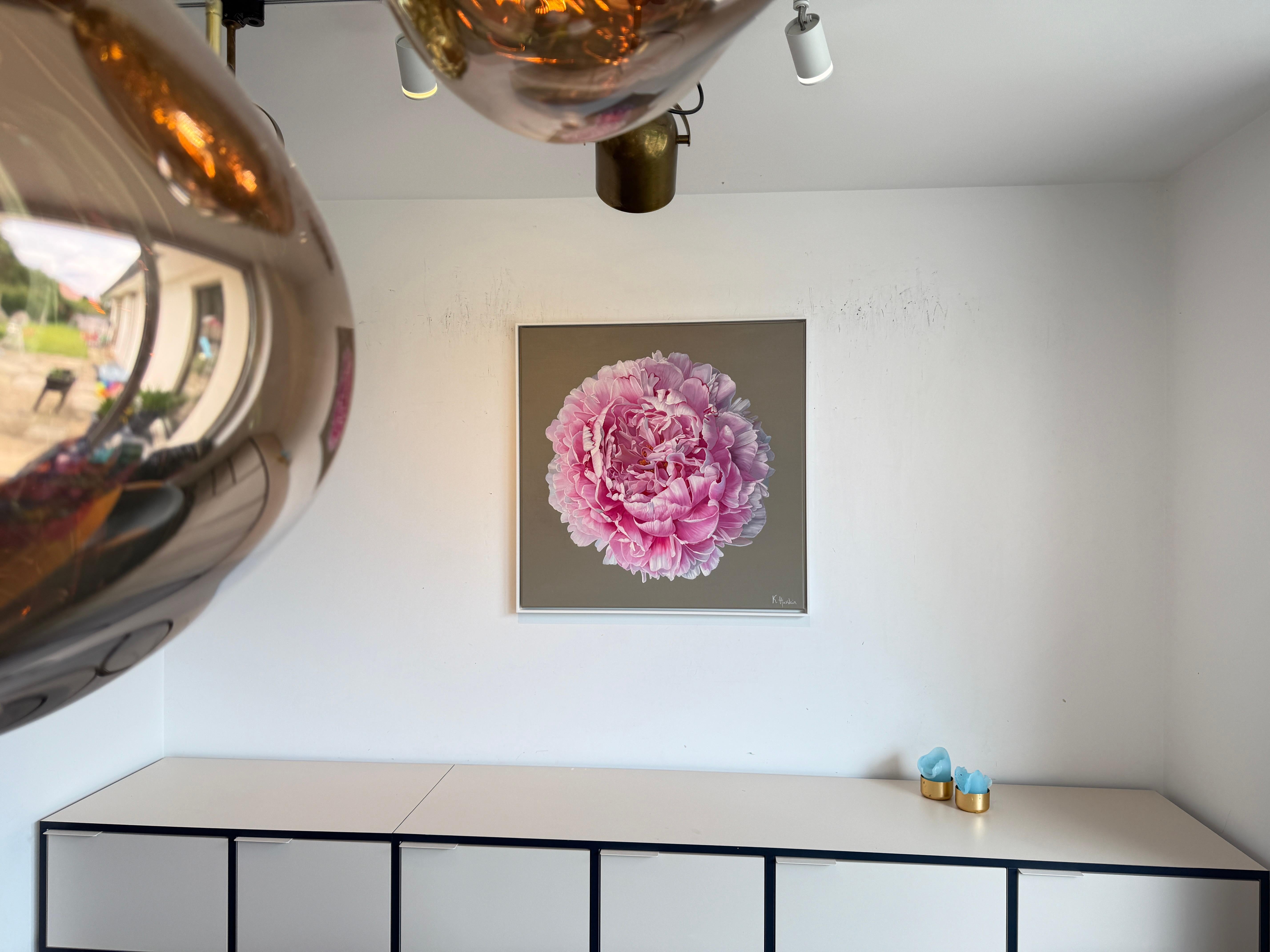 Aimable avec un amour qui était plus que l'amour - K Husslein Flower Still life en vente 10