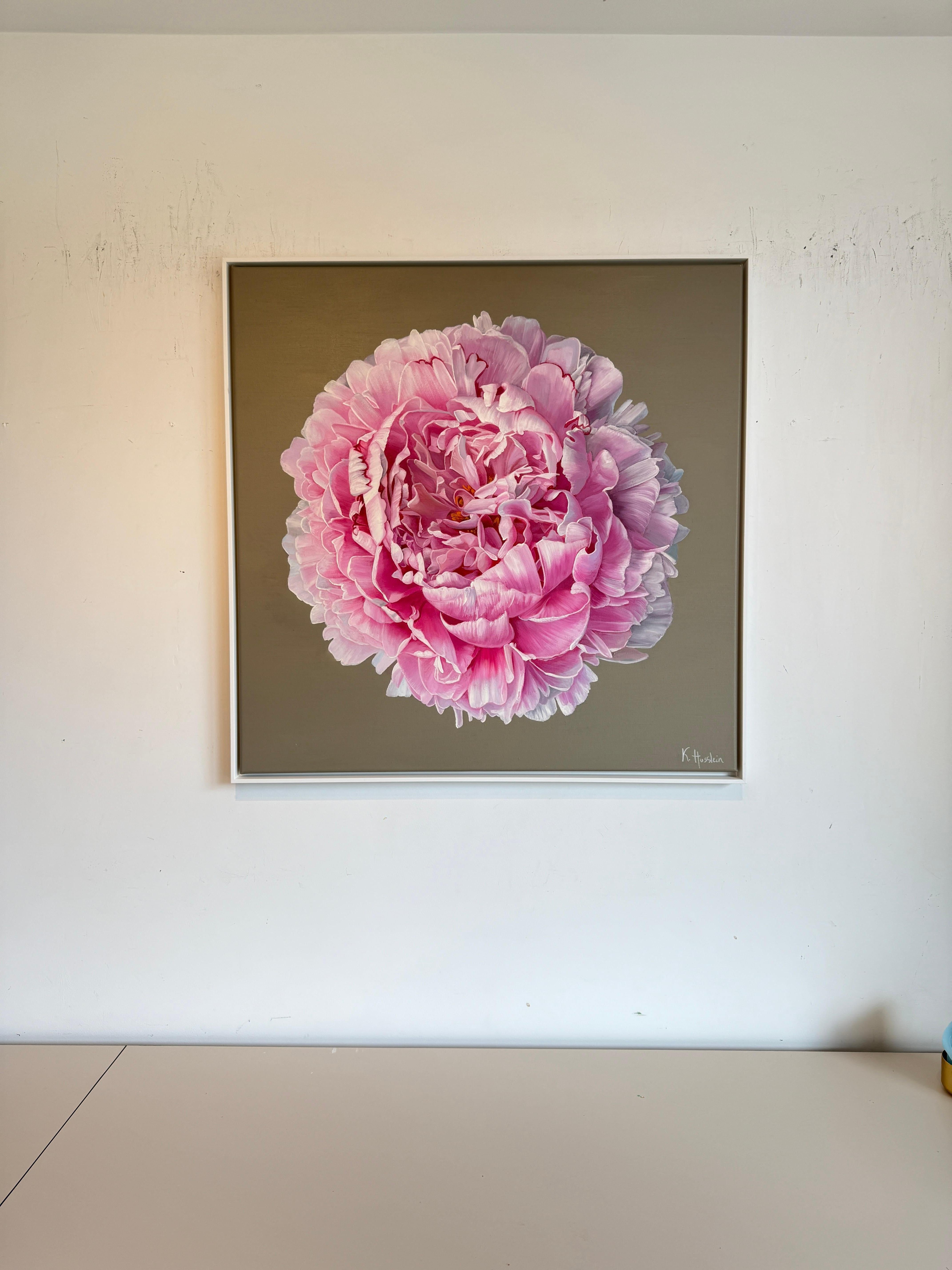 Aimable avec un amour qui était plus que l'amour - K Husslein Flower Still life en vente 11