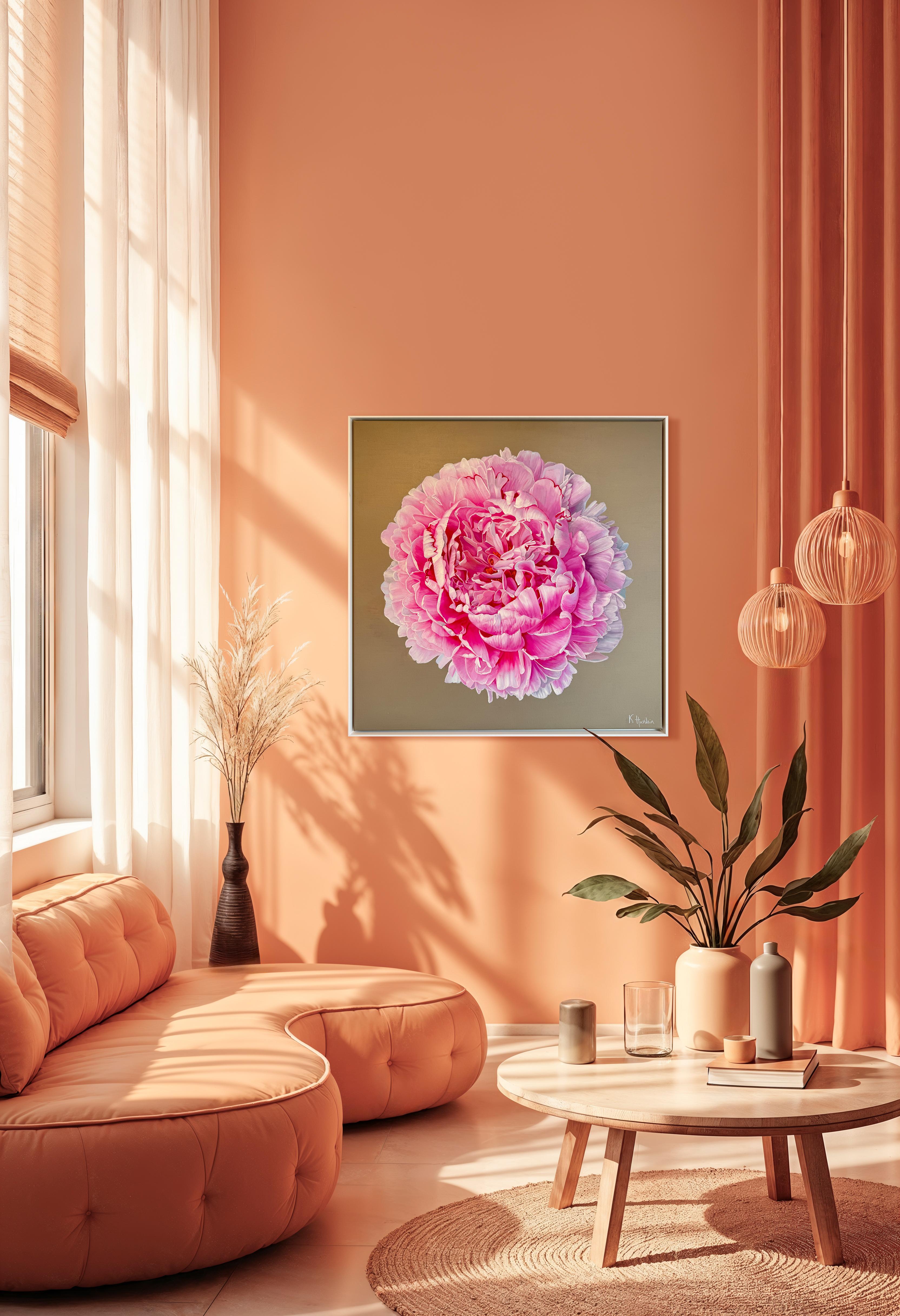 Aimable avec un amour qui était plus que l'amour - K Husslein Flower Still life en vente 12