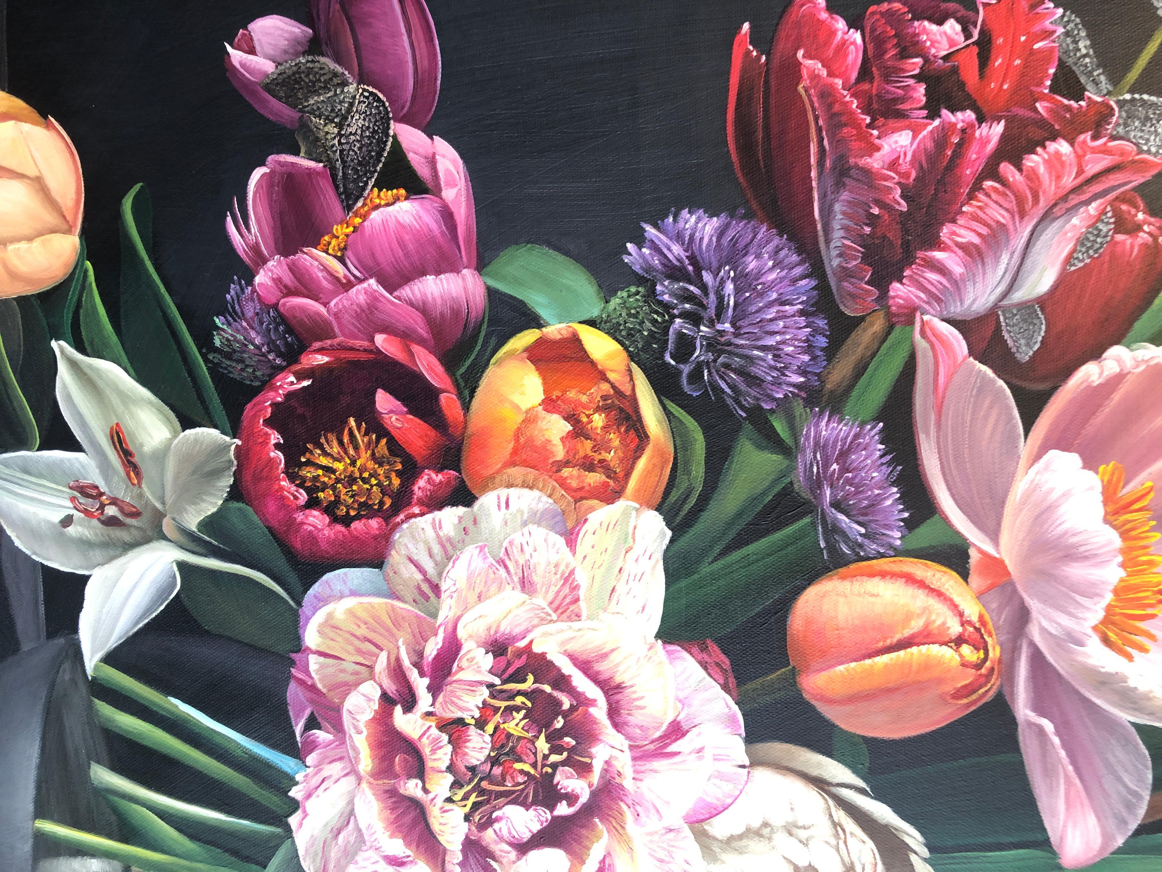 Whatever our souls are made of - K.Husslein Hyperrealistic Still life For Sale 12