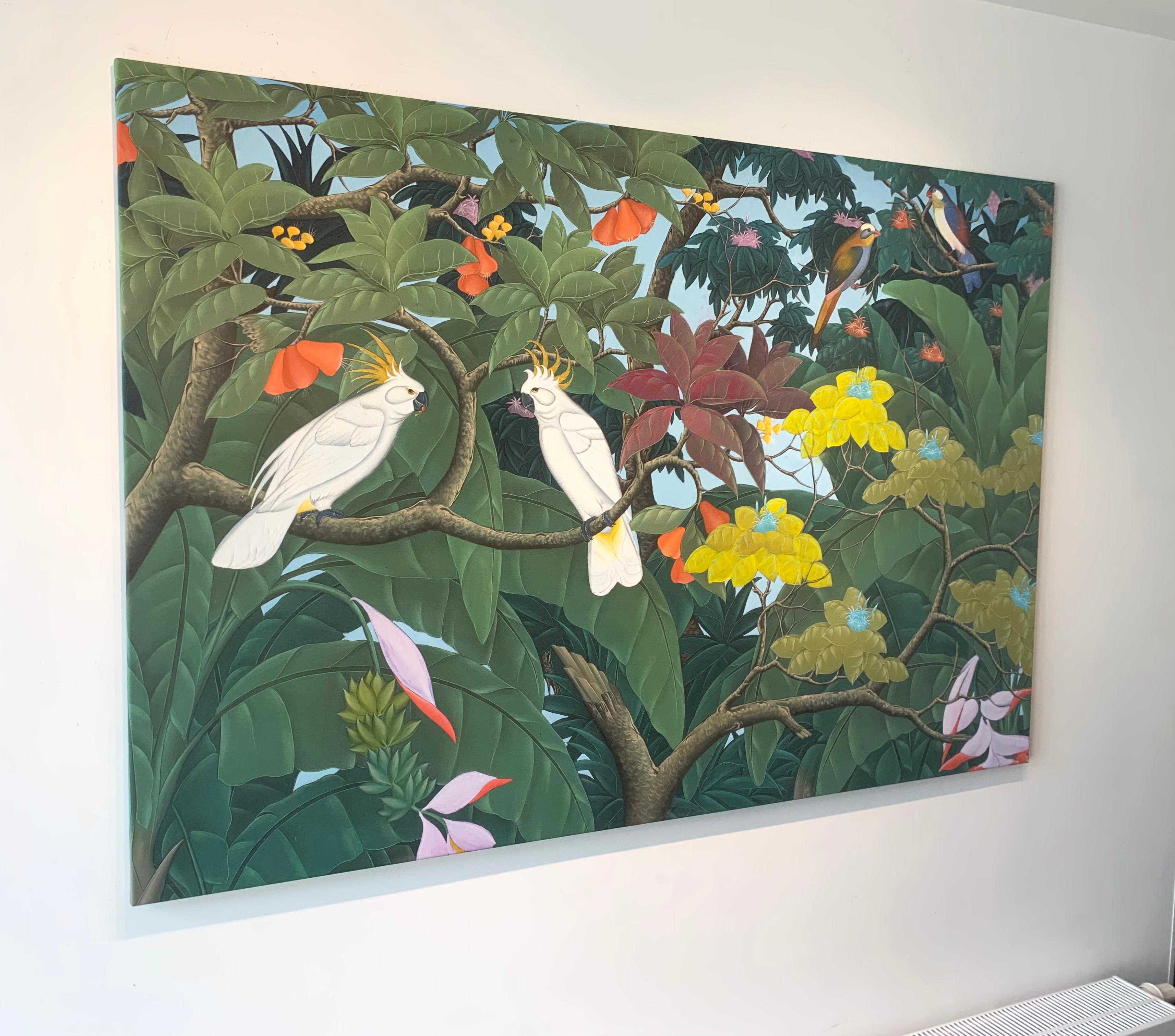 Whispering Leaves by Katharina Husslein Contemporary Landscape 11