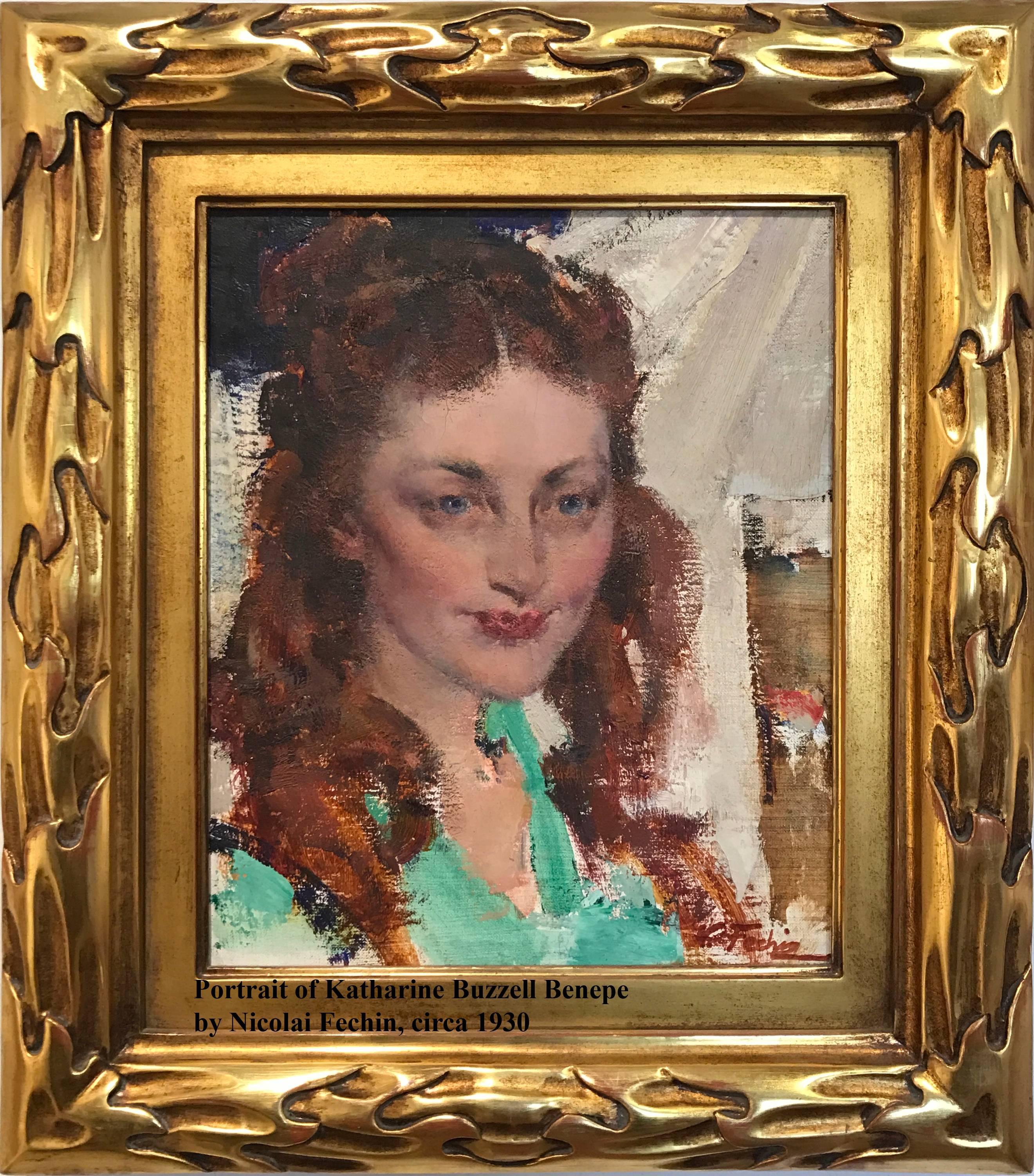 « Hot Girl with Kachina Doll », artiste californienne, Pasadena Art Association en vente 5