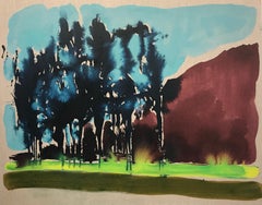 Landscape Oil Painting by Katharine Dufault 'Afternoon Light'