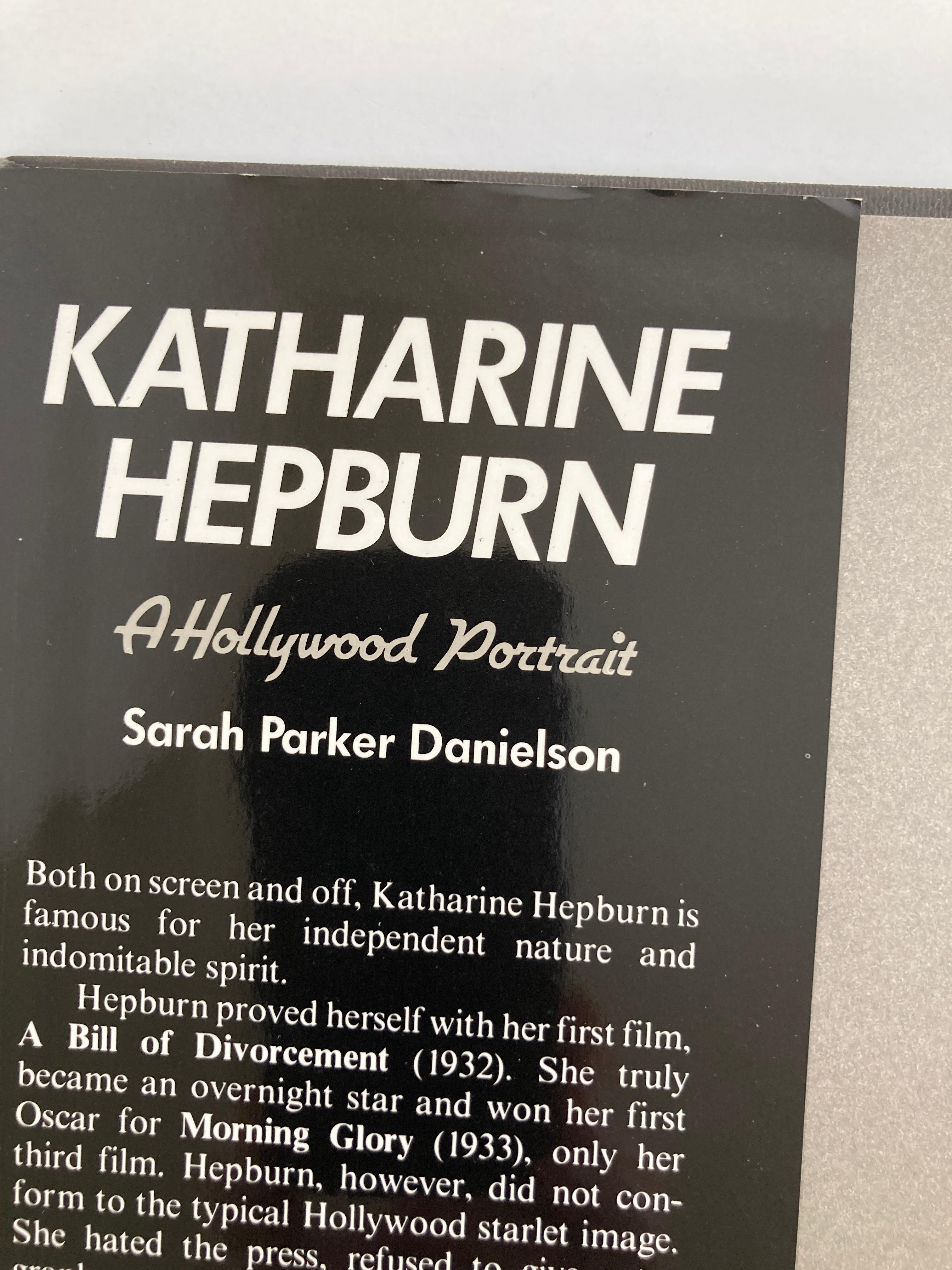 Katharine Hepburn A Hollywood Portrait by Danielson Sarah Parker Hardcover Book In Good Condition In North Hollywood, CA