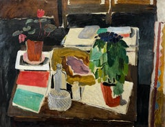 “Still Life, 1936” by Katharine "Kitty" Duff Church British Modern Oil Signed