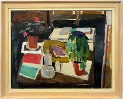 "Nature morte, 1936" par Katharine "Kitty" Church's Modern British Huile signée