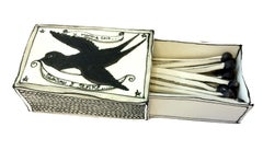Katharine Morling - Porcelain Matches "Swallow and Strike"