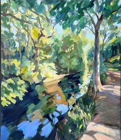 Beferithi von Katharine Rowe, Original-Ölgemälde im impressionistischen Stil