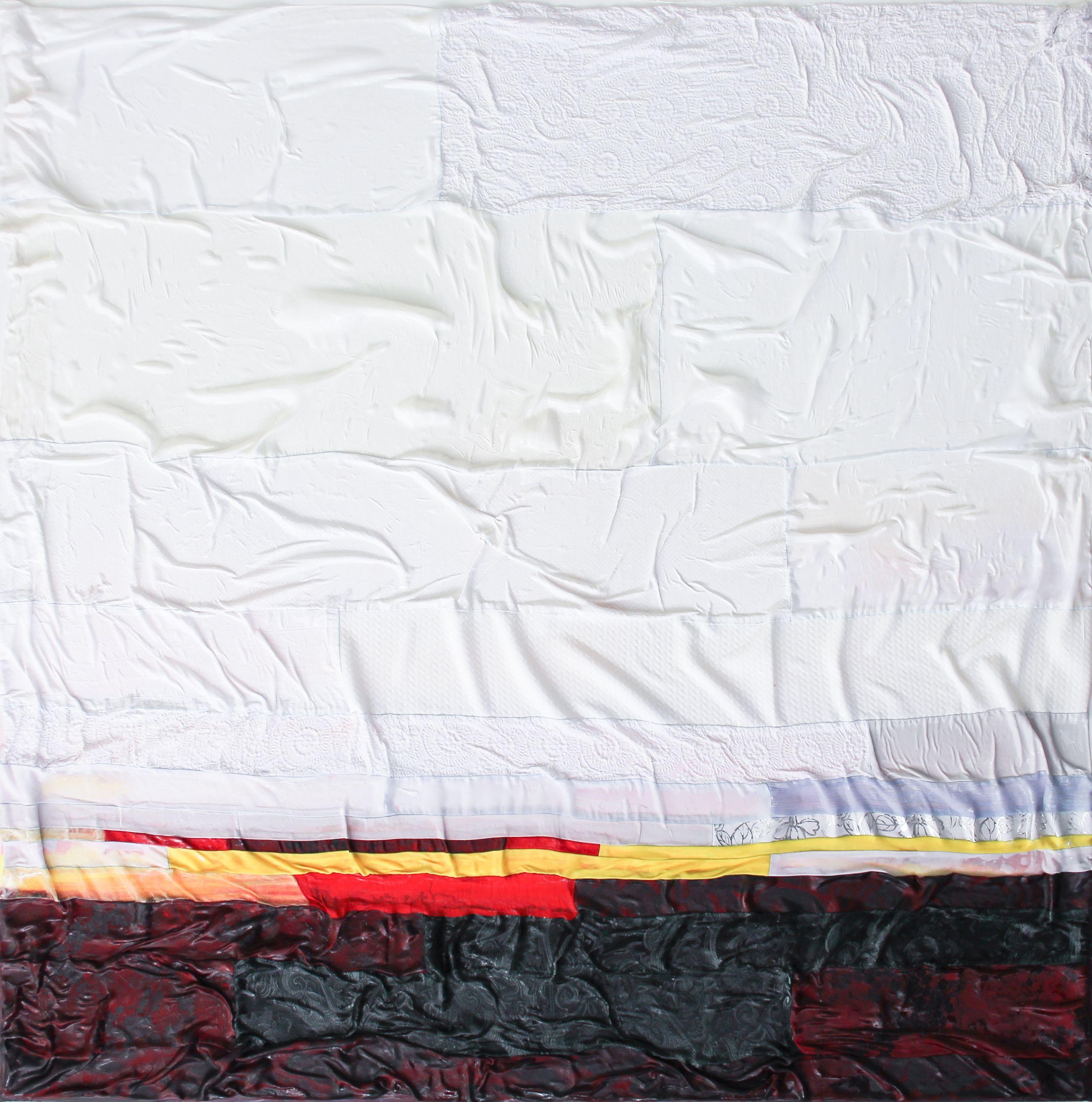 Atmospheric Scattering No. 1, Mixed Media auf Leinwand – Mixed Media Art von Katharine Weber