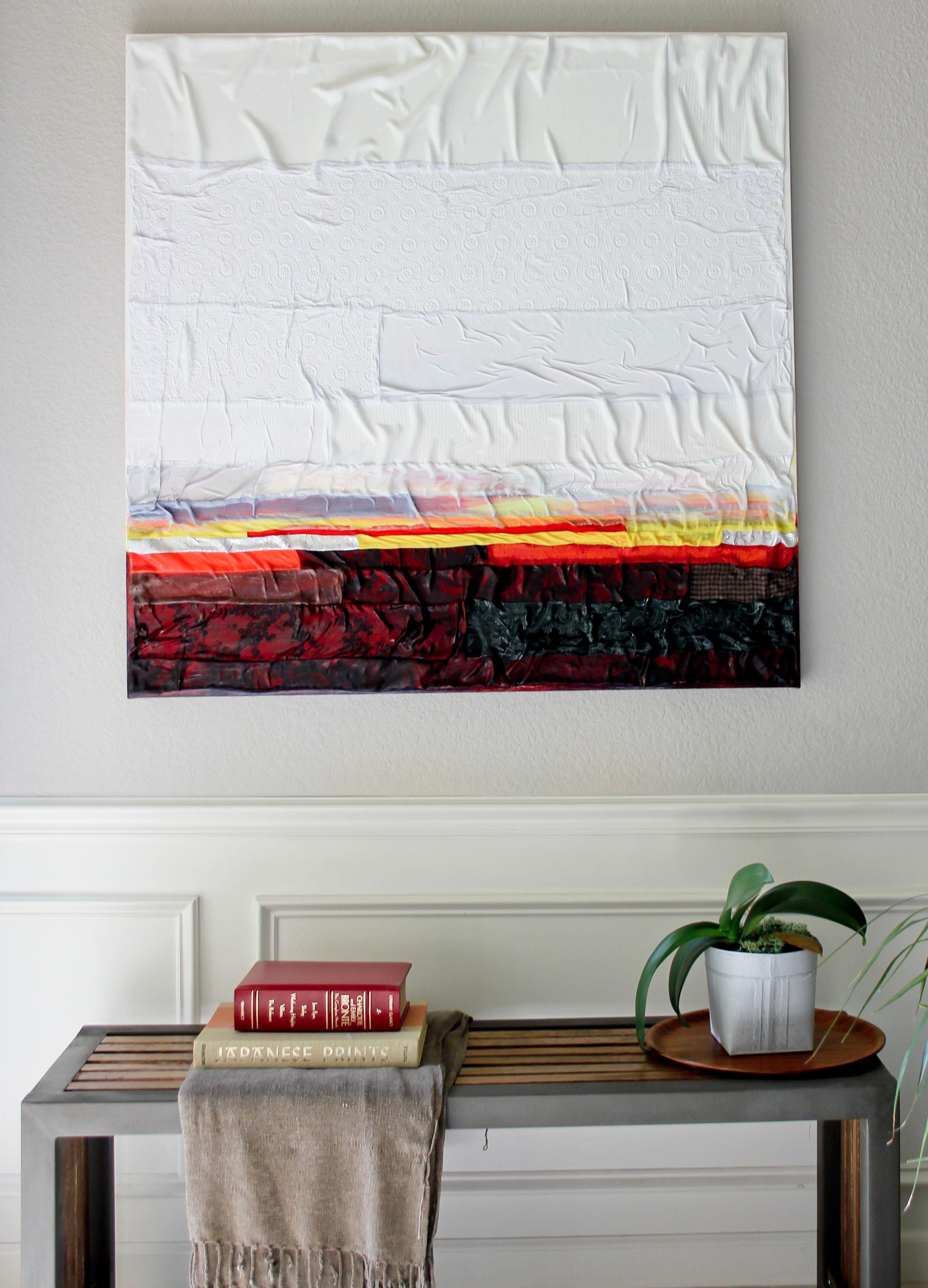 Atmospheric Scattering No. 2, Mixed Media on Canvas - Abstract Mixed Media Art by Katharine Weber