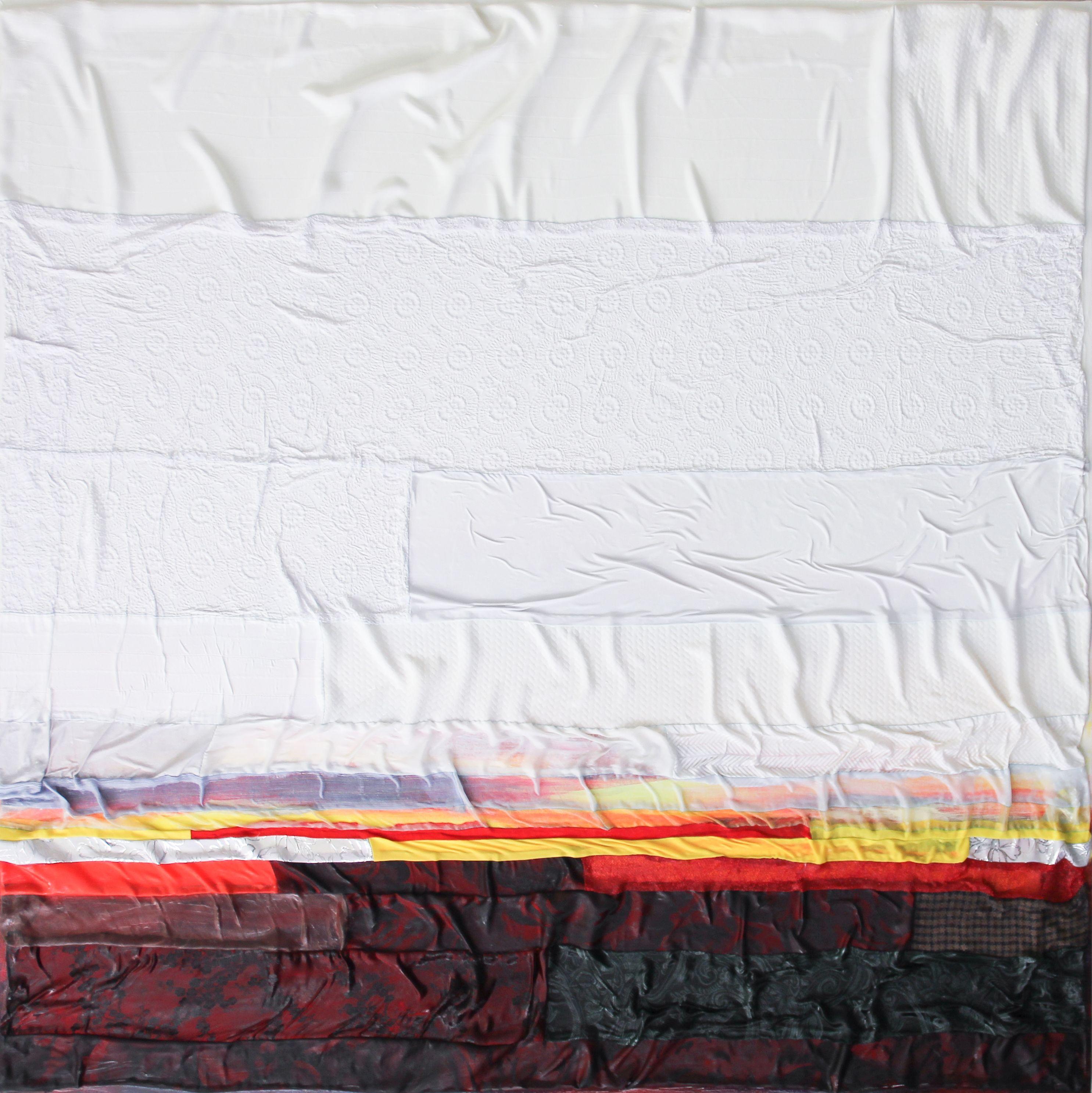 Atmospheric Scattering No. 2, Mixed Media on Canvas - Mixed Media Art by Katharine Weber