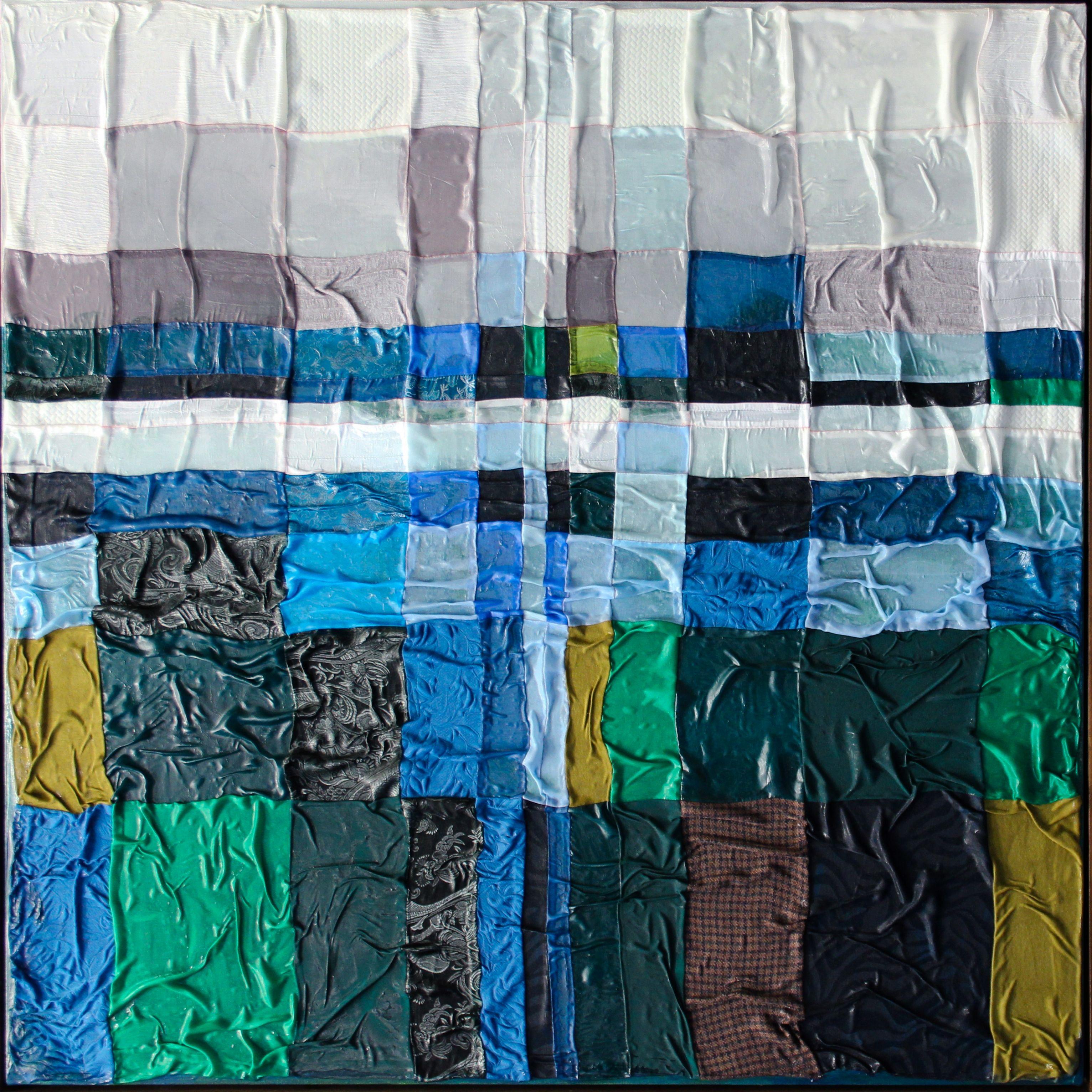 Reflejo especular, Técnica mixta sobre lienzo