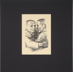 Litografía "Hermandad" de Käthe Kollwitz
