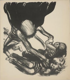 "Death Takes The Children" lithograph by Käthe Kollwitz