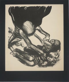 "La muerte se lleva a los niños" litografía de Käthe Kollwitz