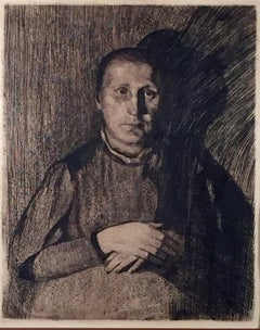  FRAU MIT UBEREINANDERGELEGTEN HANDEN (Woman With Folded Hands)