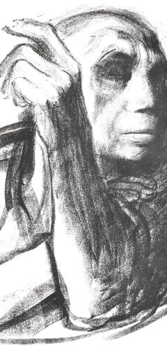 Kathe Kollwitz, Llamada de la muerte, de Diez litografías, 1941 (después)