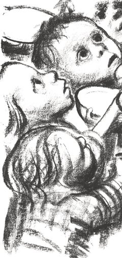 Kathe Kollwitz, Deutschlands Kinder verhungern, 1941 (nach)