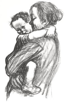 Kathe Kollwitz, Mère avec Child, d'après Dix lithographies, 1941 (d'après)