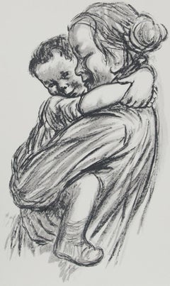 Kollwitz, Mother and Child (after)