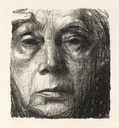 Kollwitz, Self-Portrait (après)