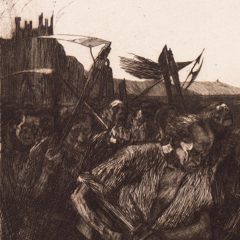 Käthe Kollwitz Revolt (The Peasant's War, German