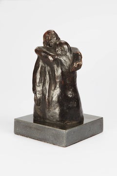 Käthe Kollwitz Bronze Sculpture "Der Abschied" ( Leave )