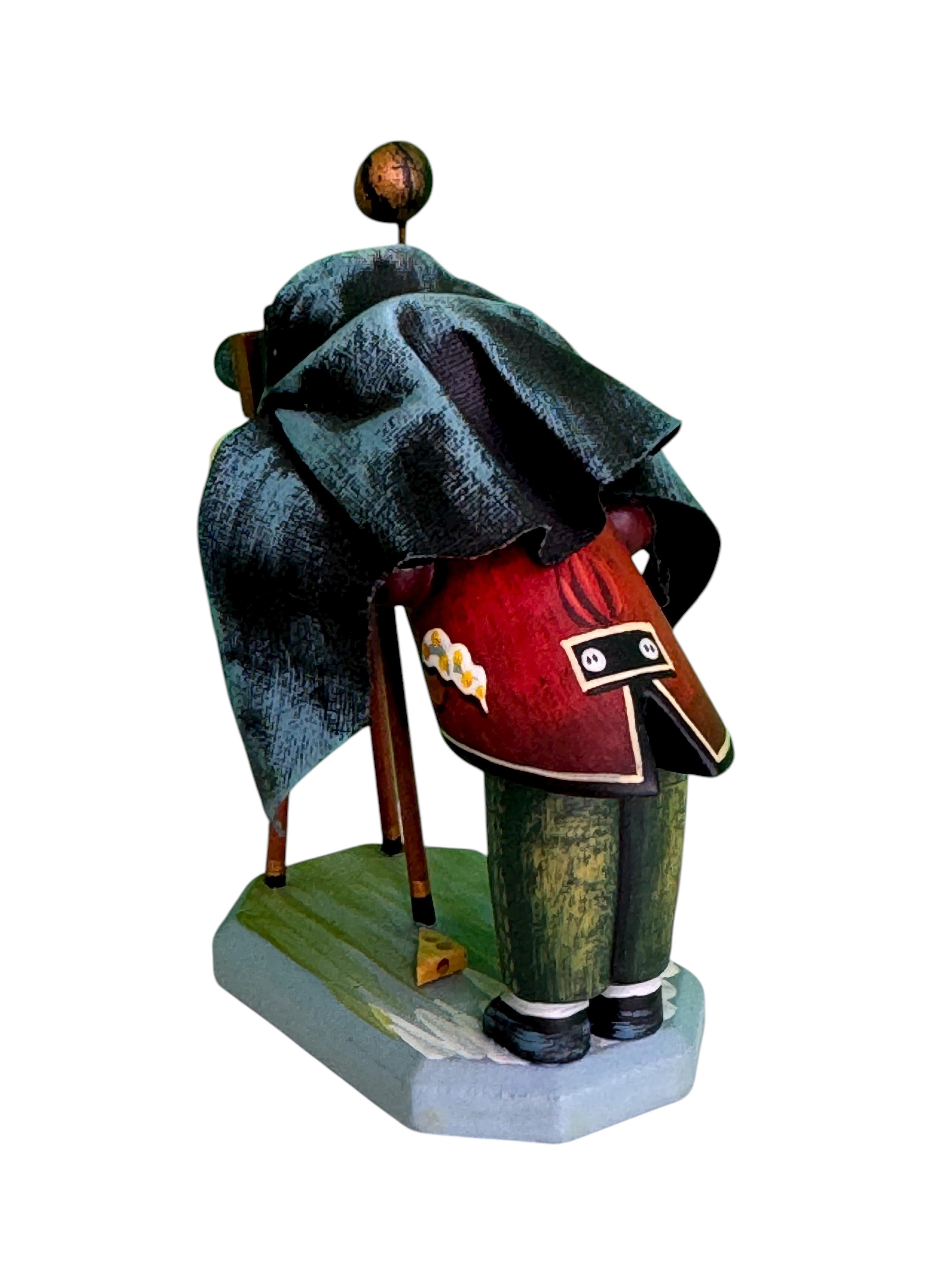 Tedesco Kathe Wohlfahrt Kindertraum Figurina Olde Time Camera Man 2002 Ltd. Ed. 89/200