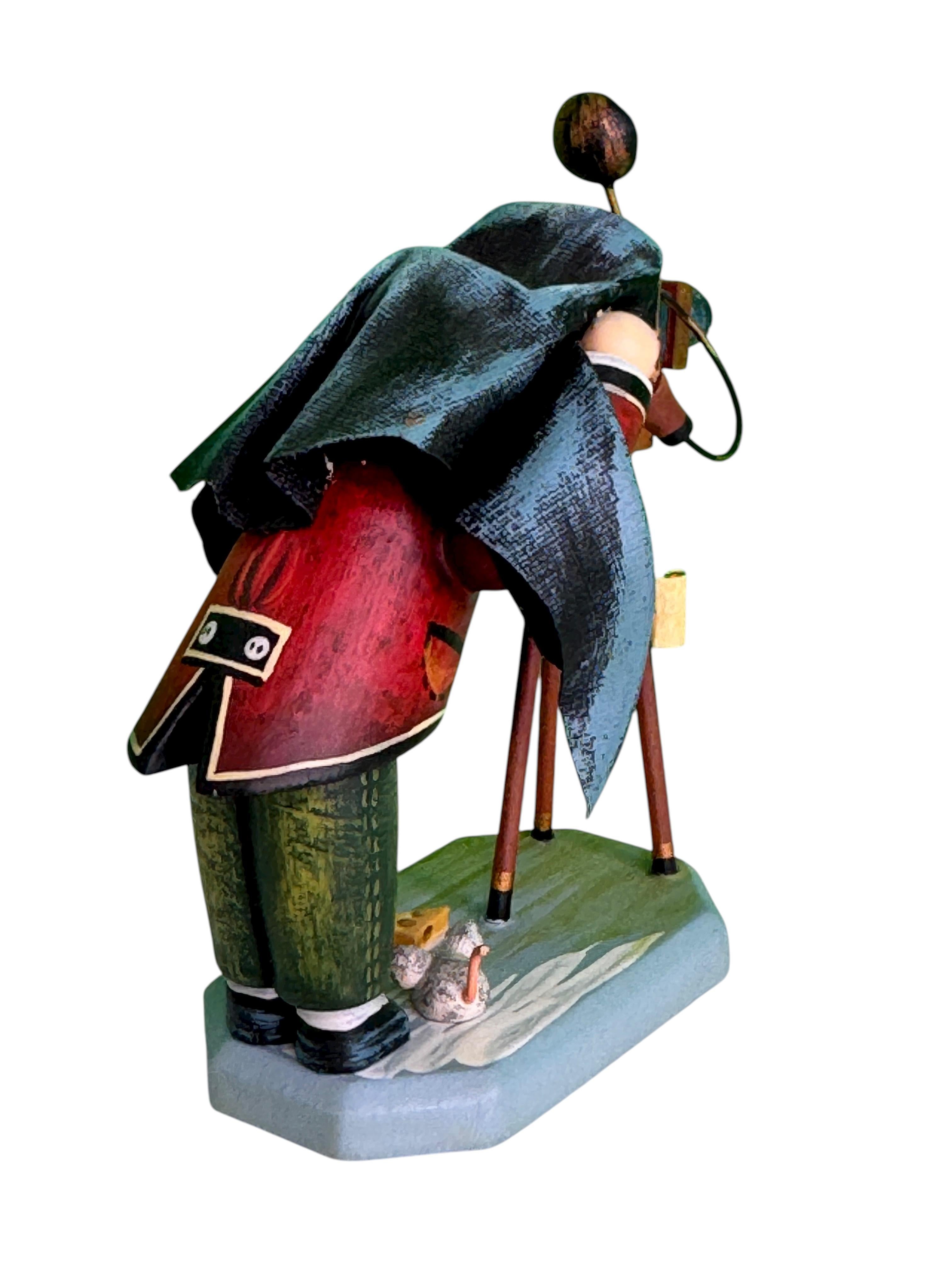 Kathe Wohlfahrt Kindertraum Figurina Olde Time Camera Man 2002 Ltd. Ed. 89/200 In condizioni buone a Nuernberg, DE