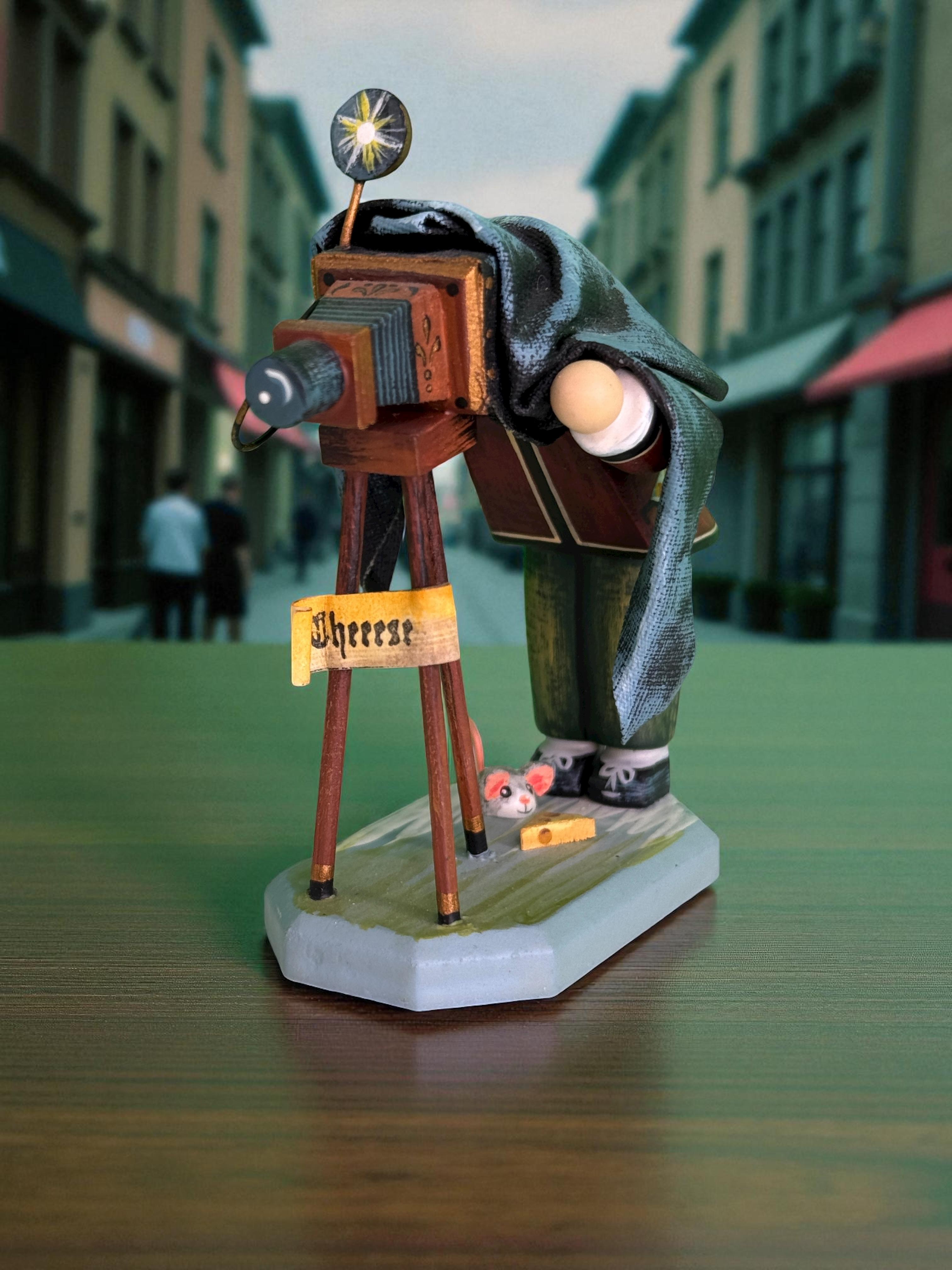 Kathe Wohlfahrt Kindertraum Figurina Olde Time Camera Man 2002 Ltd. Ed. 89/200 1