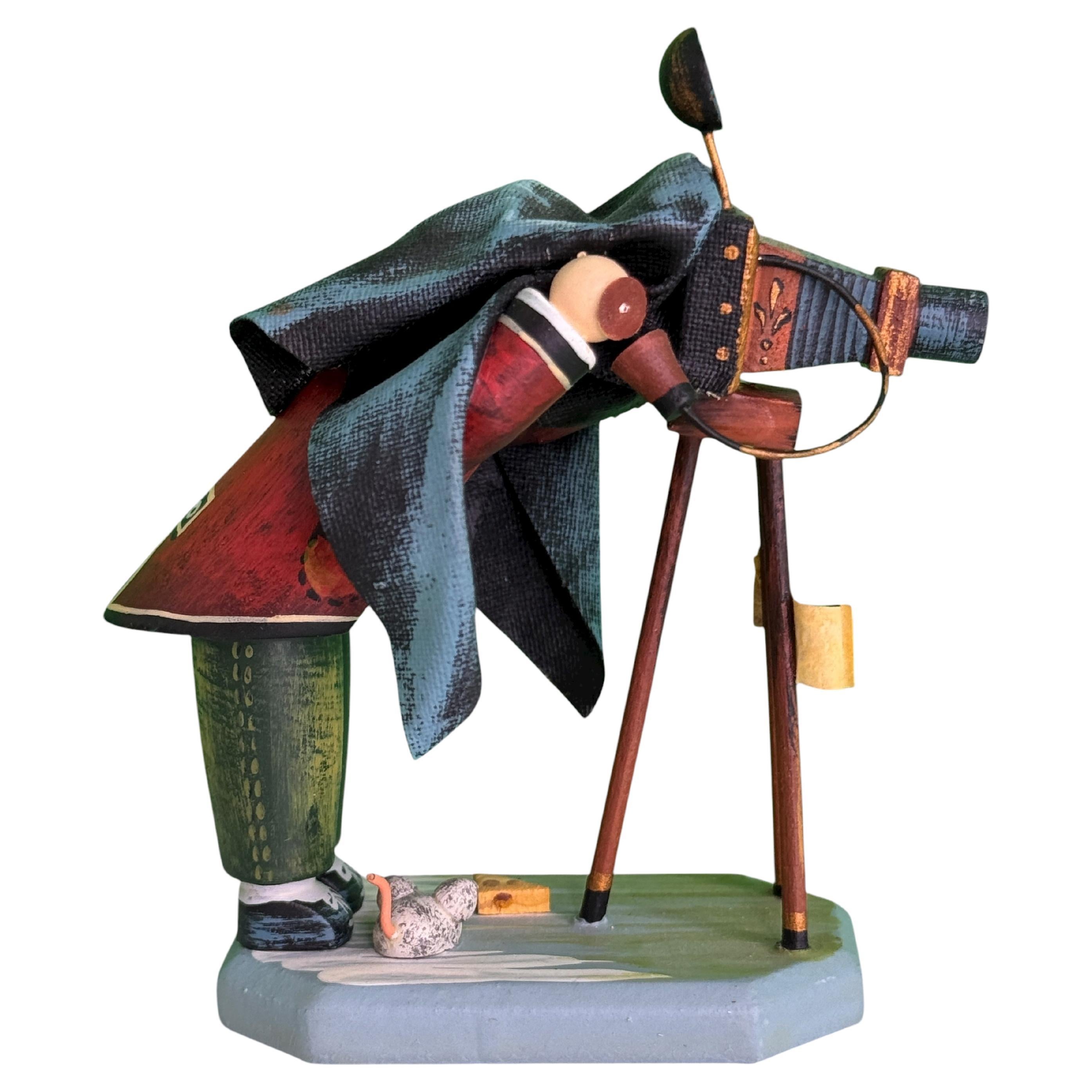 Kathe Wohlfahrt Kindertraum Figurina Olde Time Camera Man 2002 Ltd. Ed. 89/200