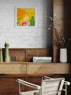 Bits of Magenta (Astratto, Espressivo, Divertente, Colorato, Caldo, Morbido)