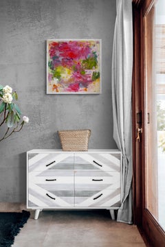 Profusion (Astratto, Espressionista, Caldo, Lussureggiante, Rosa, Rosso, Verde, ~37% OFF)