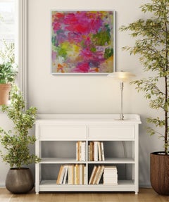 Profusion (Gestural Abstract, Warm, Soft, Summer, Spring, Vibrant)