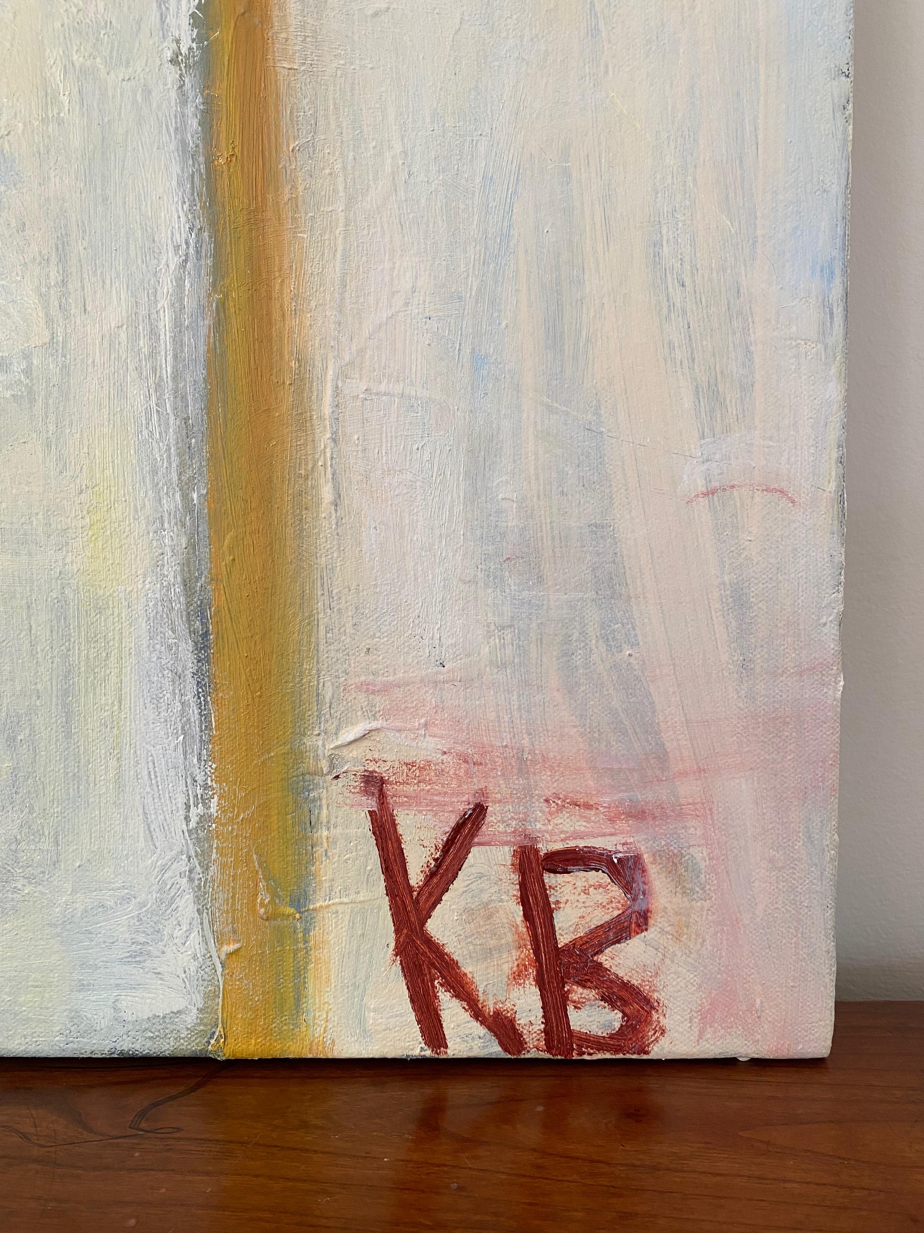 Affari rischiosi - Abstract Painting Beige di Katherine Bello