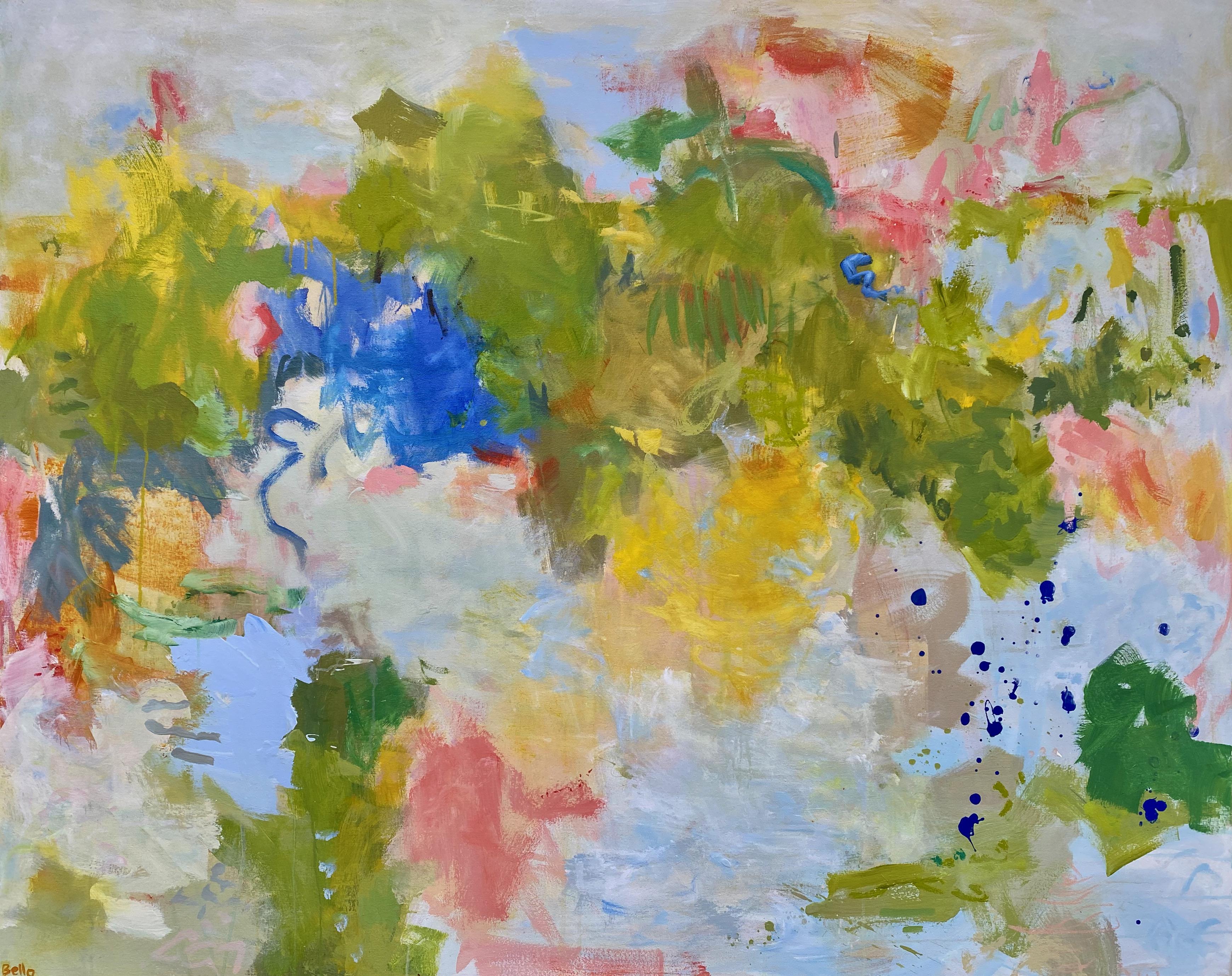Katherine Bello Abstract Painting - Summer Muse