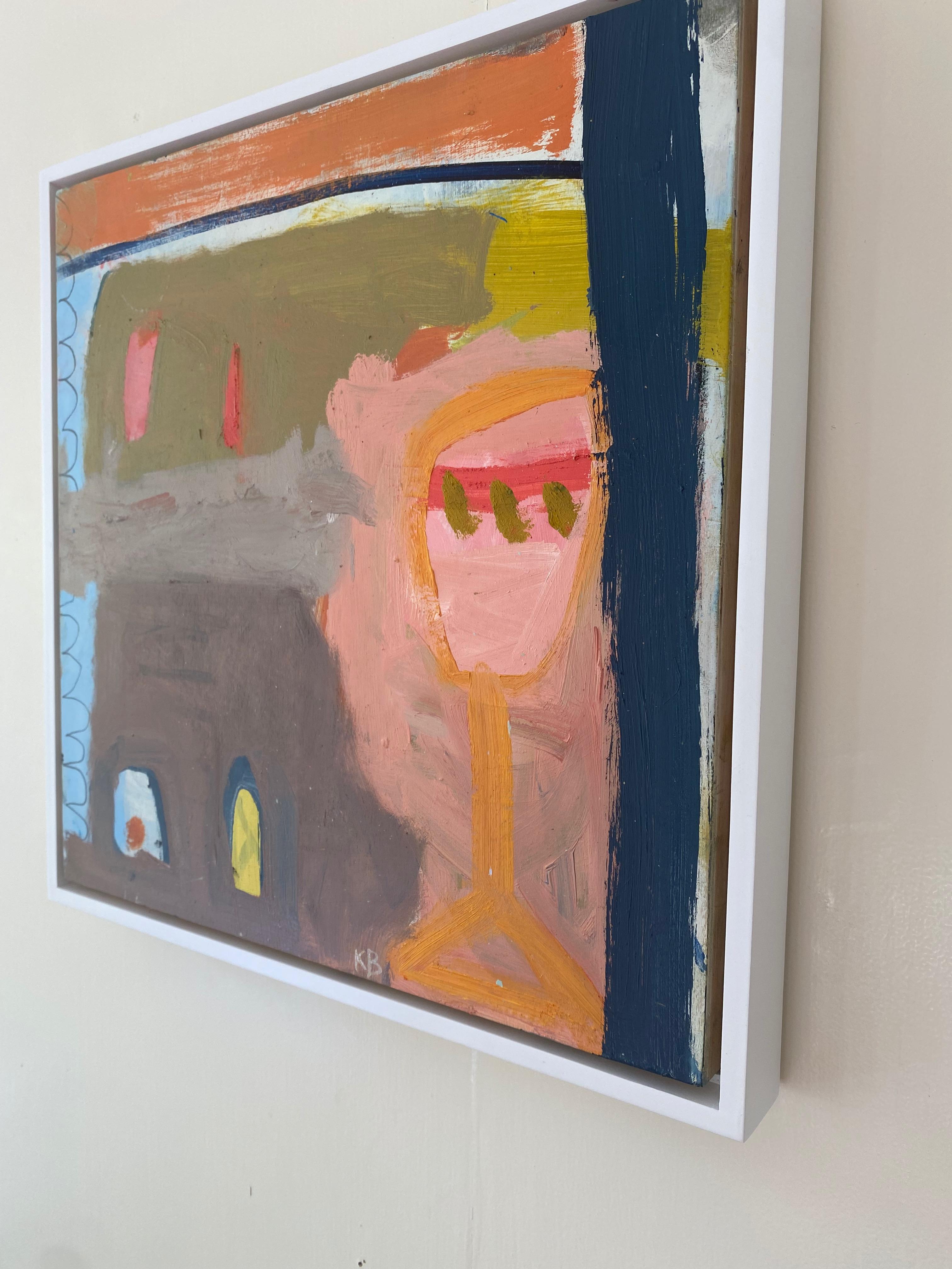 Katherine Bello   
Titre : Trois s'il vous plaît
Huile sur carton
Année : 2021
Dimensions : 12 