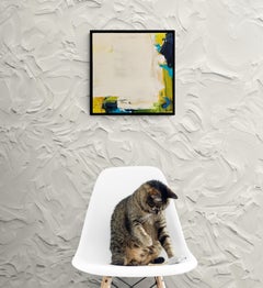 To Be Or Not To Be I (Abstrakt, Expressive, Minimal, Weiß, Blau, ~25% OFF)