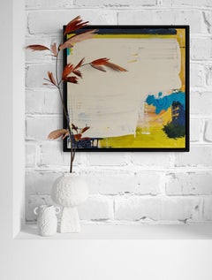 To Be Or Not To Be II (Abstract, Expressive, Minimal, White, Blue, ~29% OFF)