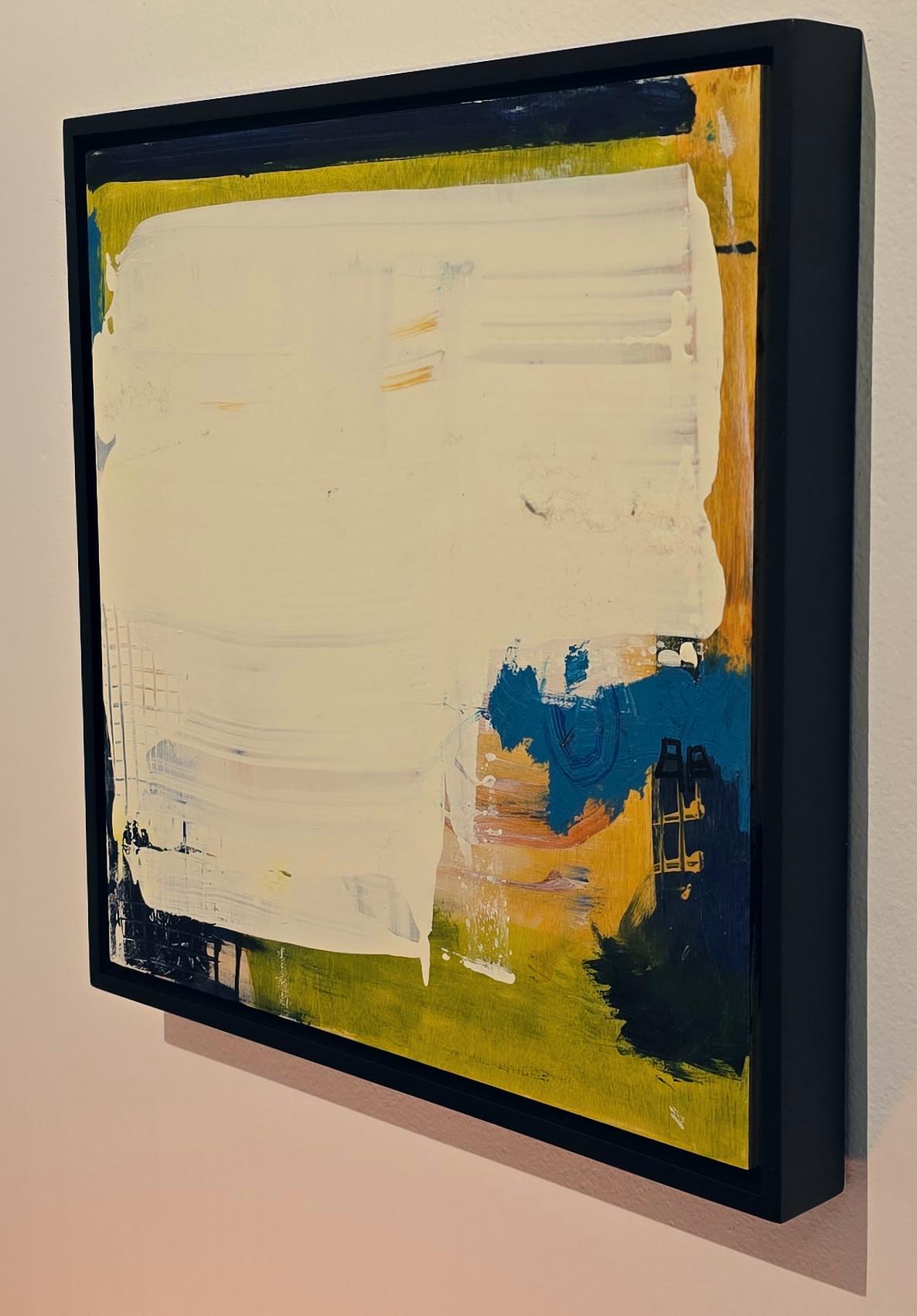Ser o no ser II (Abstracto, Expresivo, Mínimo, Blanco, Azul, ~29% DESCUENTO) en venta 4
