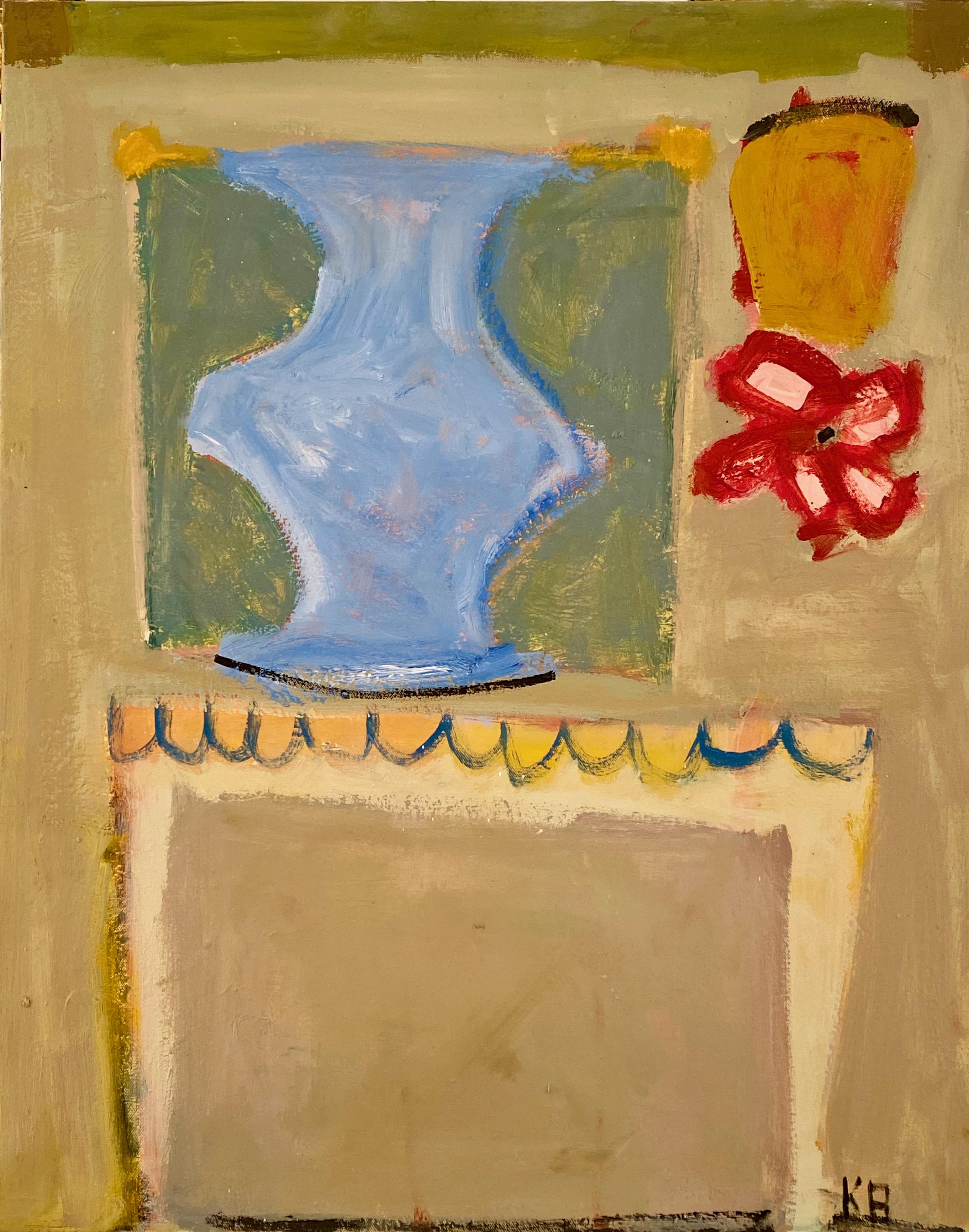 Katherine Bello Abstract Painting - Two Vases