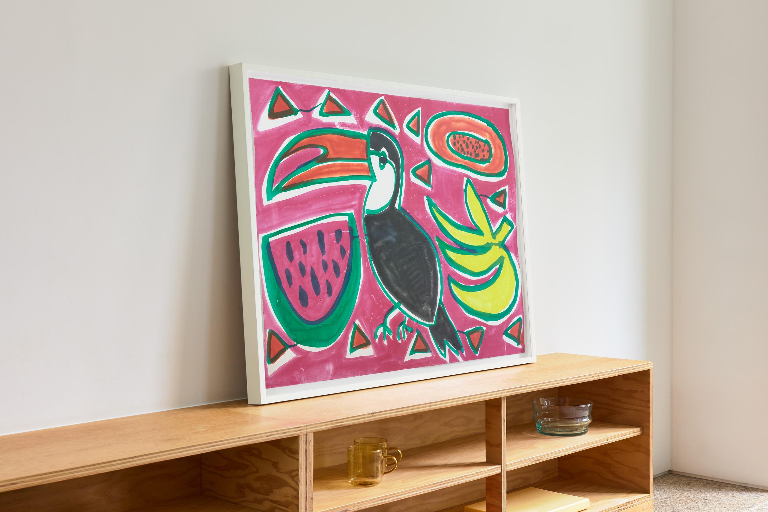 Merengue -- Impresión, Litografía, Tropical, Decorativo de Katherine Bernhardt