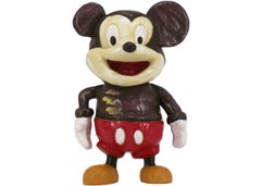 Whats Up [Mickey] - Sculpture, plusieurs pièces en résine, Disney par Katherine Bernhardt