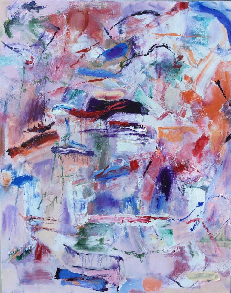 Coloring Time Abstract Oil Painting On Canvas Multi Colored