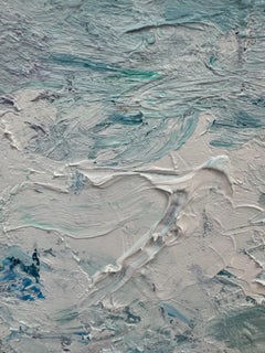 "Maui Beach", Contemporary Landscape, Seascape, Hawaii, Blue, Oil Painting